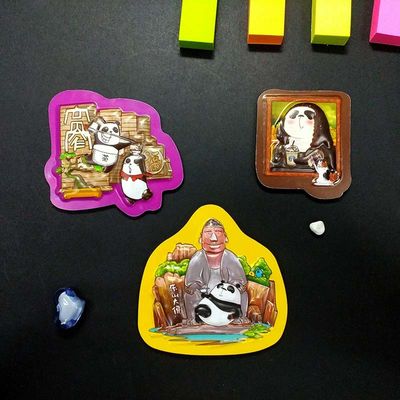 Promotional Magnetic Refrigerator Stickers 2mm Custom Rubber Stickers