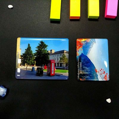 Promotional Magnetic Refrigerator Stickers 2mm Custom Rubber Stickers